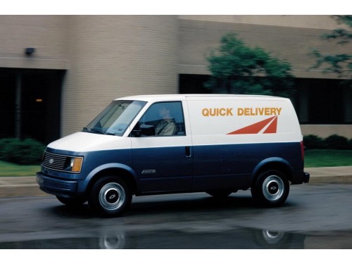 Характеристики цельнометаллического фургона Chevrolet Astro 4.3 AT Astro Cargo Van Extended (06.1985 - 05.1992): фото, размеры, грузоподъемность, масса, скорость, двигатель, топливо, отзывы