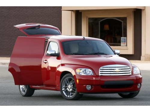 Характеристики грузового фургона Chevrolet HHR 2.2 Flex-Fuel AT LS (06.2008 - 09.2011): фото, размеры, грузоподъемность, масса, скорость, двигатель, топливо, отзывы