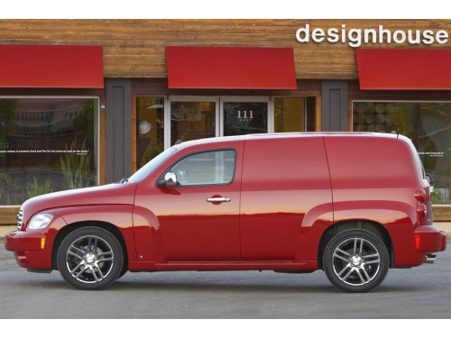 Характеристики грузового фургона Chevrolet HHR 2.4 Flex-Fuel AT 2LT (06.2008 - 09.2011): фото, размеры, грузоподъемность, масса, скорость, двигатель, топливо, отзывы