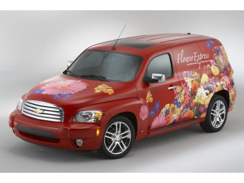 Характеристики грузового фургона Chevrolet HHR 2.4 MT 2LT (09.2006 - 05.2007): фото, размеры, грузоподъемность, масса, скорость, двигатель, топливо, отзывы
