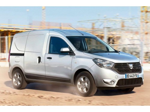 Характеристики грузового фургона Dacia Dokker 1.6 SCe 100 MT Essentiel (07.2015 - 12.2017): фото, размеры, грузоподъемность, масса, скорость, двигатель, топливо, отзывы