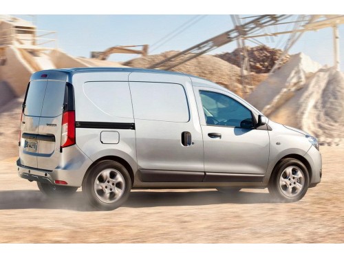 Характеристики грузового фургона Dacia Dokker 1.6 SCe 100 MT Essentiel (07.2015 - 12.2017): фото, размеры, грузоподъемность, масса, скорость, двигатель, топливо, отзывы