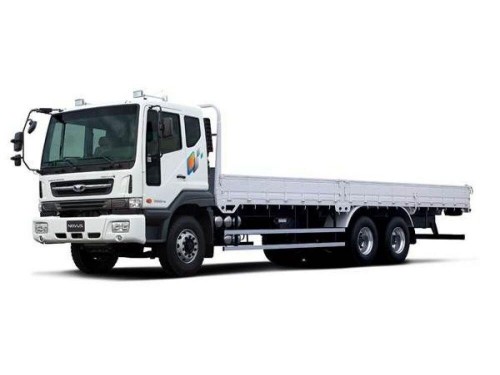 Характеристики бортового грузовика Daewoo Novus 11.1 MT 8x4 M8AEF (01.2012 - н.в.): фото, грузоподъемность, масса, скорость, двигатель, топливо, отзывы