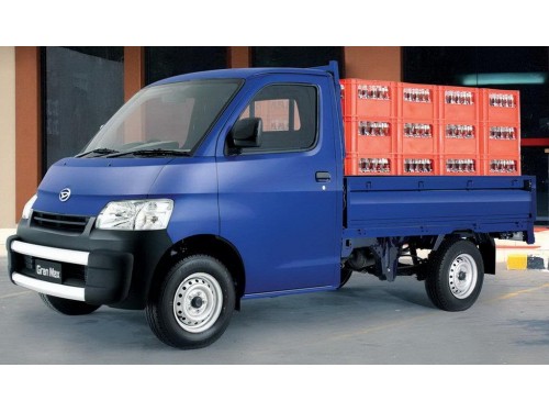 Характеристики бортового грузовика Daihatsu Gran Max 1.3 MT Standard (11.2007 - н.в.): фото, грузоподъемность, масса, скорость, двигатель, топливо, отзывы