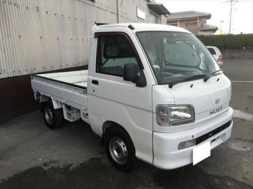 Характеристики грузового фургона Daihatsu Hijet Truck 660 low dump (06.2003 - 11.2004): фото, размеры, грузоподъемность, масса, скорость, двигатель, топливо, отзывы
