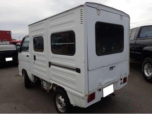 Характеристики грузового автомобиля Daihatsu Hijet Truck 660 canvas top van (01.1994 - 12.1998): фото, грузоподъемность, масса, скорость, двигатель, топливо, отзывы