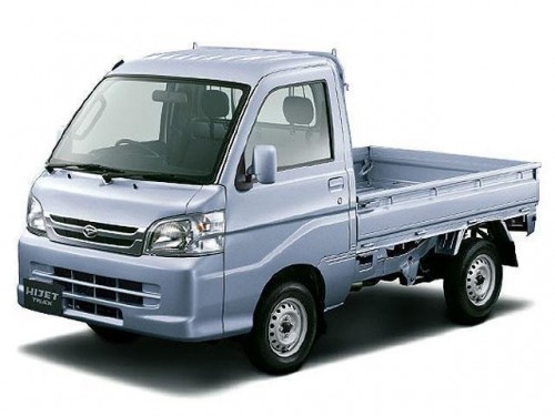 Характеристики бортового грузовика Daihatsu Hijet Truck 660 air conditioner power steering special 3-way (12.2004 - 11.2007): фото, грузоподъемность, масса, скорость, двигатель, топливо, отзывы