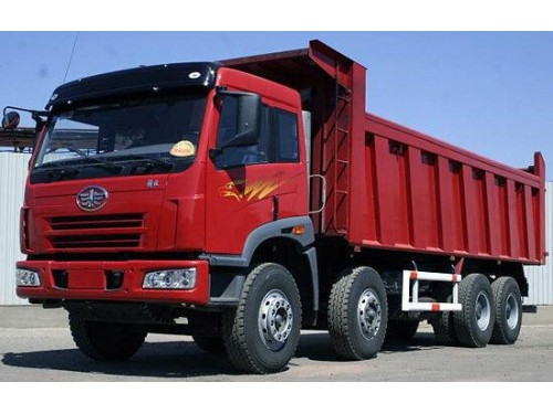 Характеристики бортового грузовика FAW J5 CA3312 11.0 MT Самосвал 3100 8х4 31т (01.2007 - 06.2013): фото, грузоподъемность, масса, скорость, двигатель, топливо, отзывы