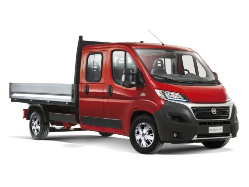 Характеристики грузового автомобиля Fiat Ducato 2.3 TD MT S/C LWB 4000 3.5t с бортовой платформой Maxi (03.2014 - н.в.): фото, грузоподъемность, масса, скорость, двигатель, топливо, отзывы