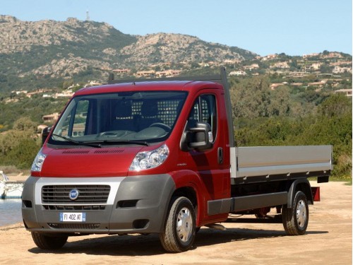 Характеристики грузового автомобиля Fiat Ducato 2.3 TD MT S/C LWB 3.5t с бортовой платформой Maxi (05.2012 - 06.2014): фото, грузоподъемность, масса, скорость, двигатель, топливо, отзывы