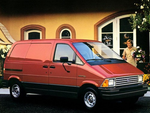 Характеристики грузового фургона Ford Aerostar 2.3 MT Cargo Van 420A (06.1985 - 04.1986): фото, размеры, грузоподъемность, масса, скорость, двигатель, топливо, отзывы