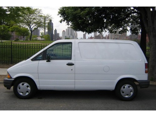 Характеристики грузового фургона Ford Aerostar 4.0 AT 4WD Cargo Van 445A (03.1992 - 02.1996): фото, размеры, грузоподъемность, масса, скорость, двигатель, топливо, отзывы