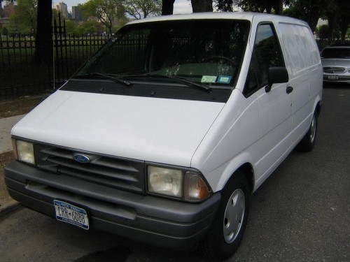 Характеристики грузового фургона Ford Aerostar 4.0 AT 4WD Cargo Van XL 448A (03.1992 - 02.1996): фото, размеры, грузоподъемность, масса, скорость, двигатель, топливо, отзывы