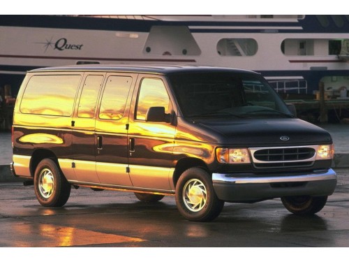 Характеристики минивэна Ford Econoline 4.6 AT E-150 XL (05.1997 - 07.2003): фото, места, вместимость, скорость, двигатель, топливо, отзывы