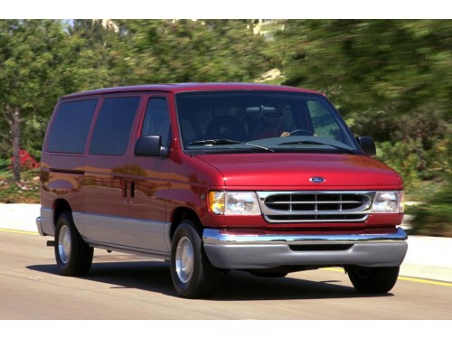 Характеристики минивэна Ford Econoline 7.3 TD AT E-350 Super Duty XLT Extended (05.1997 - 07.2003): фото, места, вместимость, скорость, двигатель, топливо, отзывы