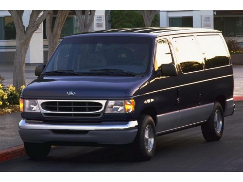 Характеристики минивэна Ford Econoline 7.3 TD AT E-350 Super Duty XLT Extended (05.1997 - 07.2003): фото, места, вместимость, скорость, двигатель, топливо, отзывы