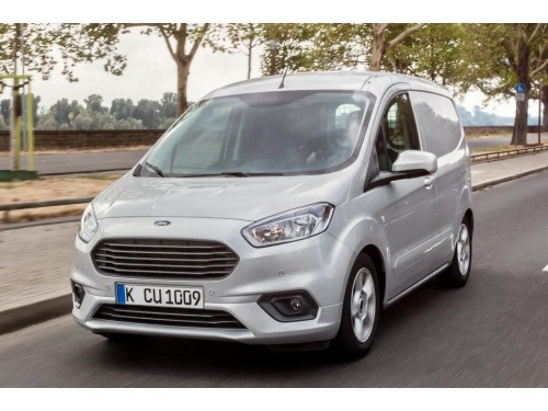 Характеристики цельнометаллического фургона Ford Transit Courier 1.0 EcoBoost MT Basis (05.2018 - н.в.): фото, размеры, грузоподъемность, масса, скорость, двигатель, топливо, отзывы