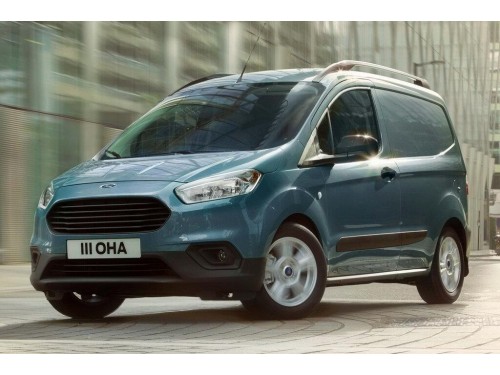 Характеристики цельнометаллического фургона Ford Transit Courier 1.0 EcoBoost MT Trend (05.2018 - н.в.): фото, размеры, грузоподъемность, масса, скорость, двигатель, топливо, отзывы