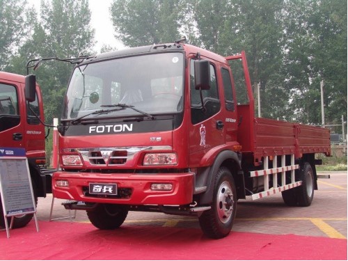 Характеристики бортового грузовика Foton Auman BJ10 3.9 MT 4x2 BJ1099VEPED 6.79 (11.2005 - 06.2013): фото, грузоподъемность, масса, скорость, двигатель, топливо, отзывы