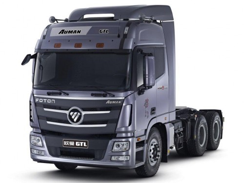 Характеристики седельного тягача Foton Auman BJ425 9.7 MT 6x4 BJ4257SMFJB-S2 Flat cab (09.2009 - 07.2014): фото, размеры, грузоподъемность, масса, скорость, двигатель, топливо, отзывы