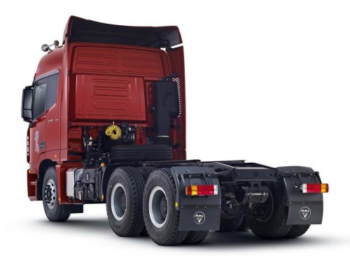 Характеристики седельного тягача Foton Auman BJ425 9.7 MT 6x4 BJ4253SMFJB-S4 Flat cab (09.2009 - 07.2014): фото, размеры, грузоподъемность, масса, скорость, двигатель, топливо, отзывы