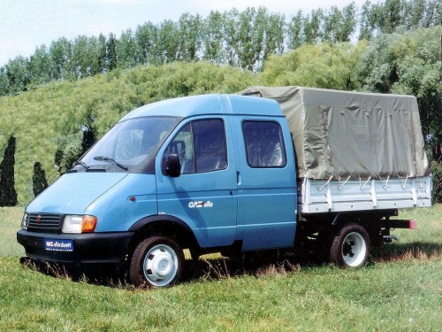 Характеристики грузового автомобиля ГАЗ ГАЗель 2.1 MT ГАЗ-330237 Стандартное шасси 5+1 (01.1999 - 12.2002): фото, грузоподъемность, масса, скорость, двигатель, топливо, отзывы