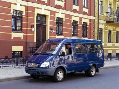 Характеристики автобуса ГАЗ ГАЗель 2.1 MT ГАЗ-3221 Автобус 9 мест (01.2003 - 01.2007): фото, места, схема, вместимость, скорость, двигатель, топливо, масса, отзывы