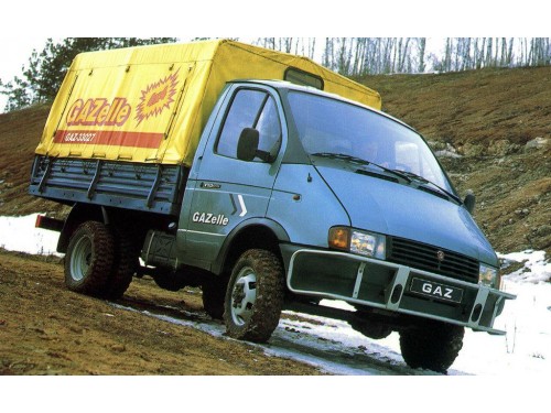 Характеристики грузового автомобиля ГАЗ ГАЗель 2.4 MT ГАЗ-33023 Стандартное шасси 5+1 (08.1995 - 12.2002): фото, грузоподъемность, масса, скорость, двигатель, топливо, отзывы