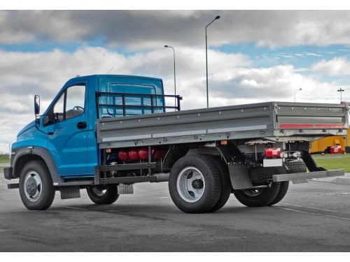 Характеристики бортового грузовика ГАЗ ГАЗон Некст 3.7 MT Стандартное шасси C41R31 (09.2014 - 12.2016): фото, грузоподъемность, масса, скорость, двигатель, топливо, отзывы