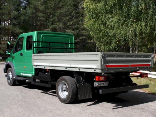 Характеристики бортового грузовика ГАЗ ГАЗон Некст 3.7 MT Стандартное шасси City C41R31 (09.2014 - 12.2016): фото, грузоподъемность, масса, скорость, двигатель, топливо, отзывы
