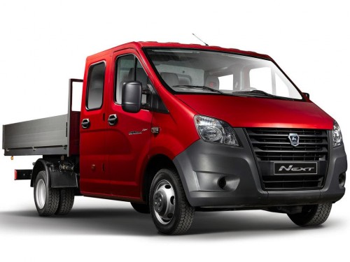 Характеристики грузового автомобиля ГАЗ ГАЗель Некст 2.7 MT ГАЗ-A22R35-20 LPG Удлиненное шасси 3.5т 6+1 (09.2019 - н.в.): фото, грузоподъемность, масса, скорость, двигатель, топливо, отзывы