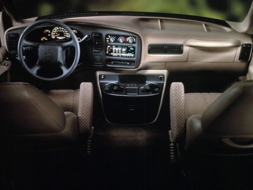 Характеристики минивэна GMC Savana 4.3 AT 1500 Series SWB (01.1996 - 01.2002): фото, места, вместимость, скорость, двигатель, топливо, отзывы