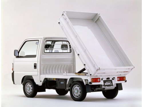 Характеристики бортового грузовика Honda Acty Truck 660 Dump (01.1994 - 04.1999): фото, грузоподъемность, масса, скорость, двигатель, топливо, отзывы