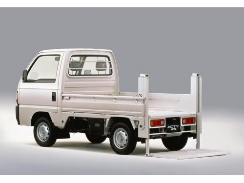 Характеристики бортового грузовика Honda Acty Truck 660 Dump (01.1994 - 04.1999): фото, грузоподъемность, масса, скорость, двигатель, топливо, отзывы