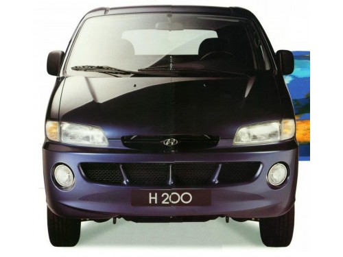 Характеристики грузового фургона Hyundai H200 2.4 MPI MT SWB Basis/Luxe (03.1997 - 02.2007): фото, размеры, грузоподъемность, масса, скорость, двигатель, топливо, отзывы
