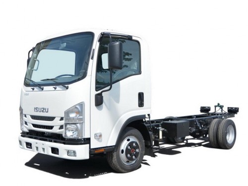 Характеристики тягача Isuzu Elf 3.5 MT 4x4 Long 5.5т (04.2019 - н.в.): фото, размеры, грузоподъемность, масса, скорость, двигатель, топливо, отзывы