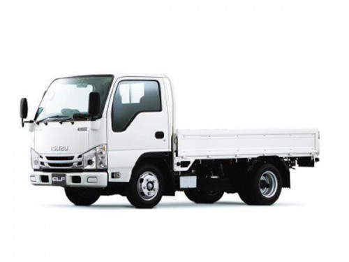 Характеристики грузового автомобиля Isuzu Elf 3.0 Double Cab Standard Cabin Standard Body Full Flat Low 1.9t ST 4WD (03.2021 - н.в.): фото, грузоподъемность, масса, скорость, двигатель, топливо, отзывы