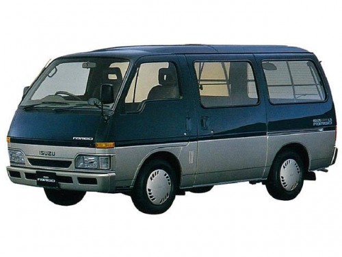 Характеристики грузового фургона Isuzu Fargo 2.4 LD Diesel (5 door 2 seat) 4WD (01.1991 - 07.1995): фото, размеры, грузоподъемность, масса, скорость, двигатель, топливо, отзывы