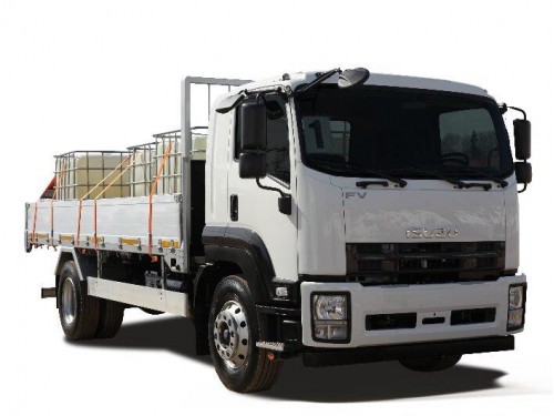 Характеристики тягача Isuzu Forward 7.7 MT Normal 18т (12.2016 - н.в.): фото, размеры, грузоподъемность, масса, скорость, двигатель, топливо, отзывы