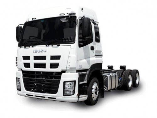 Характеристики тягача Isuzu Giga 15.6 MT 6x4 Tractor 26т (11.2015 - н.в.): фото, размеры, грузоподъемность, масса, скорость, двигатель, топливо, отзывы