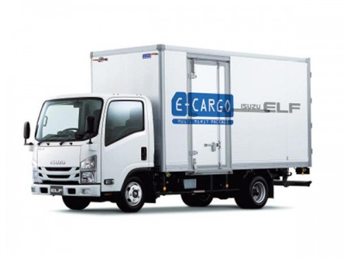 Характеристики грузового автомобиля Isuzu Elf 3.0 Double Cab Standard Cabin Standard Body Full Flat Low 2t ST (10.2018 - 02.2021): фото, грузоподъемность, масса, скорость, двигатель, топливо, отзывы