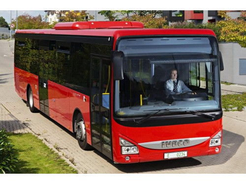Характеристики автобуса Iveco Crossway 8.7 AT4 Line/Pop/Pro 13 (03.2013 - н.в.): фото, места, схема, вместимость, скорость, двигатель, топливо, масса, отзывы