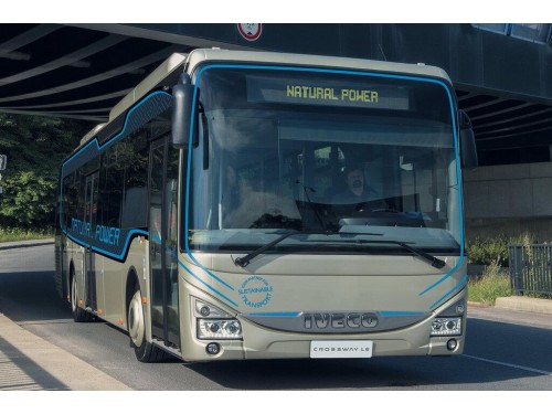 Характеристики автобуса Iveco Crossway 8.7 AT6 Pro 10.8 (03.2013 - н.в.): фото, места, схема, вместимость, скорость, двигатель, топливо, масса, отзывы