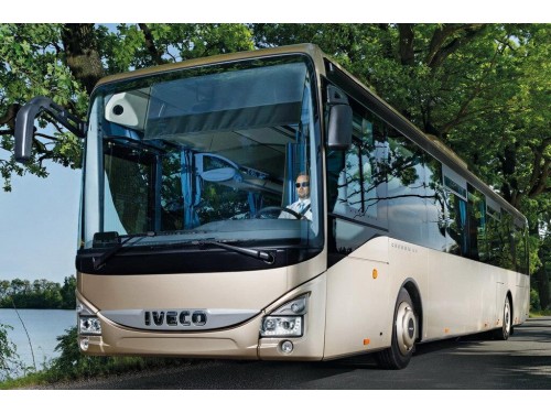 Характеристики автобуса Iveco Crossway 8.7 AT6 Pro 10.8 (03.2013 - н.в.): фото, места, схема, вместимость, скорость, двигатель, топливо, масса, отзывы