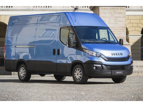 Характеристики грузового фургона Iveco Daily 2.3 AT L1H1 (07.2014 - н.в.): фото, размеры, грузоподъемность, масса, скорость, двигатель, топливо, отзывы