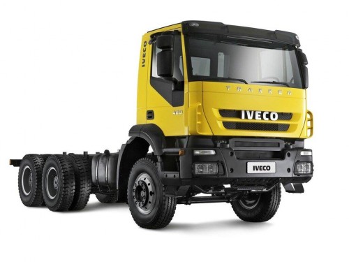 Характеристики седельного тягача Iveco Trakker 12.9 MT 6x4 L1 (01.2007 - н.в.): фото, размеры, грузоподъемность, масса, скорость, двигатель, топливо, отзывы