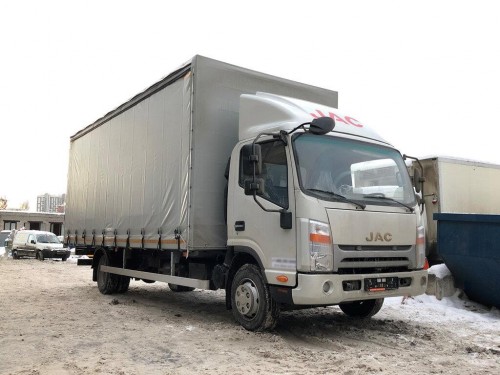 Характеристики тягача JAC N80 3.8 MT Long (12.2018 - н.в.): фото, размеры, грузоподъемность, масса, скорость, двигатель, топливо, отзывы