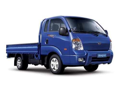 Характеристики грузового автомобиля Kia Bongo 2.5 MT 4X2 TCi Height Axis King Cab LTD (01.2004 - 12.2011): фото, грузоподъемность, масса, скорость, двигатель, топливо, отзывы