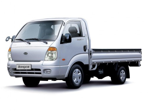 Характеристики грузового автомобиля Kia Bongo 2.5 MT 4X2 TCi Axis Standard Cab LTD (01.2004 - 12.2011): фото, грузоподъемность, масса, скорость, двигатель, топливо, отзывы