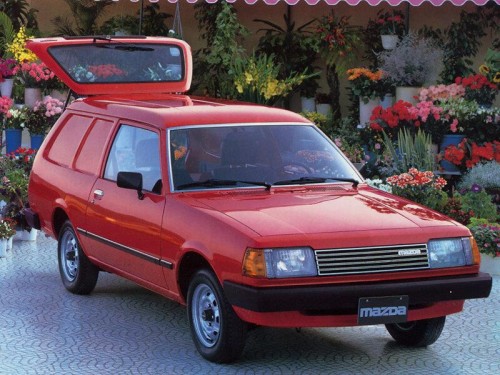 Характеристики цельнометаллического фургона Mazda 323 1.4 MT (06.1980 - 08.1982): фото, размеры, грузоподъемность, масса, скорость, двигатель, топливо, отзывы